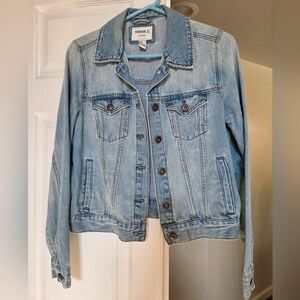 Forever 21 Classic Blue Jean Jacket